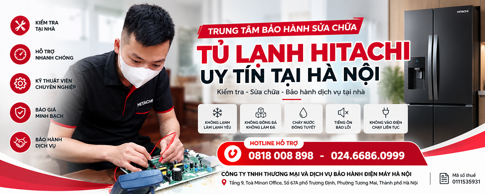 Trung Tâm Bảo Hành & Sửa Chữa Hitachi Chính Hãng Uy Tín